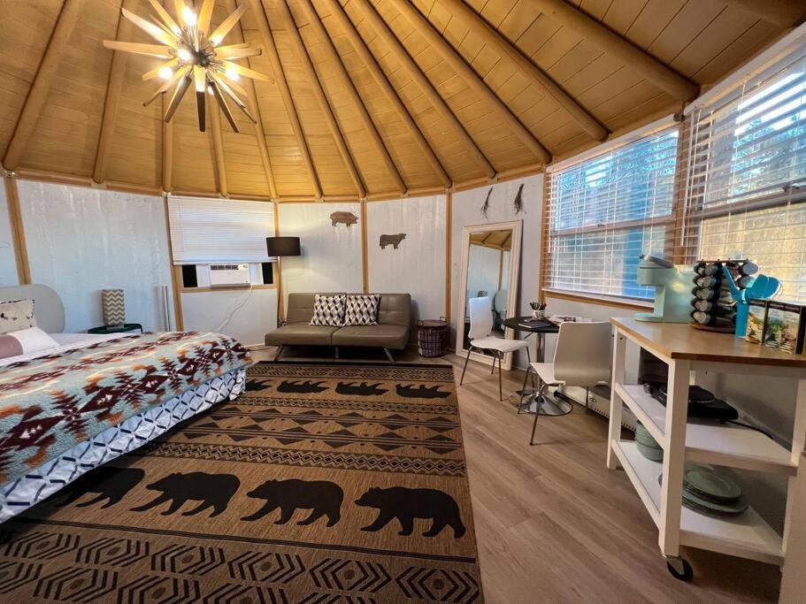 Valley Center Glamping-Sky Dome Yurt-Tiny House-2 By Lavenders Fieldヴィラ エクステリア 写真