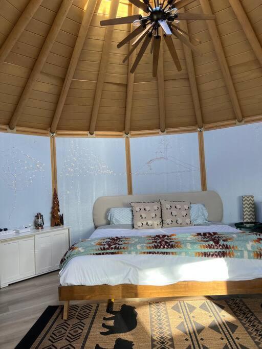 Valley Center Glamping-Sky Dome Yurt-Tiny House-2 By Lavenders Fieldヴィラ エクステリア 写真