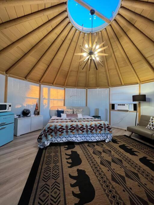 Valley Center Glamping-Sky Dome Yurt-Tiny House-2 By Lavenders Fieldヴィラ エクステリア 写真